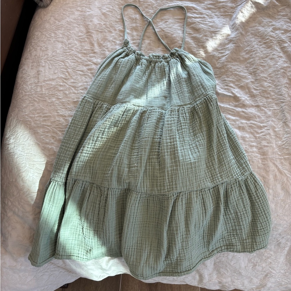 SHEIN Light Green Dress